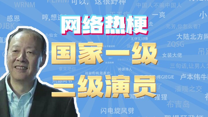 [ممثل فئة لغة الإنترنت العامية] ما هي الميم حول الممثلين الوطنيين من المستوى الأول والثالث؟