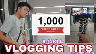 Tips on how to vlog (1K Subscribers) | ARKEYEL CHANNEL