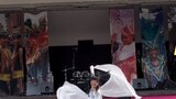UK Edinburgh Art Festival Carnival Chinese Sword Dance Performance by Overseas Chinese Students of E