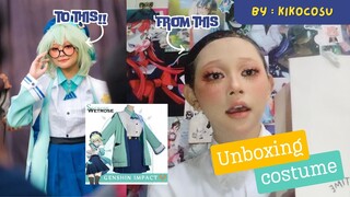 UNBOXING KOSTUM SUCROSE ONE PLUS BRAND WETROSE | by IIKO [Cosplay Compilation #1]