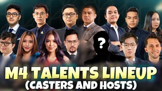 HERE ARE YOUR M4 TALENTS LINEUP (CASTERS & HOSTS)… 🤯