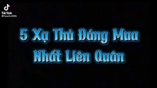 5 xạ thủ đáng mua nhất LQMB//Relax garena liên quân mobile