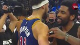 Kyrie to Klay: “By the way, can I get a ride on your boat?”