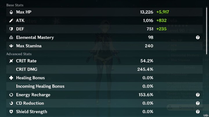 F2P Eula Nuke Build