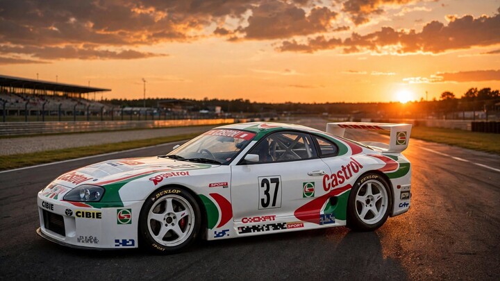 Gran Turimo 2 - Project A-Spec Mod - Castrol Supra GT 96