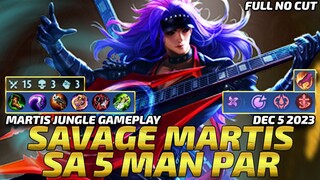 SAVAGE MARTIS SA 5 MAN PAR