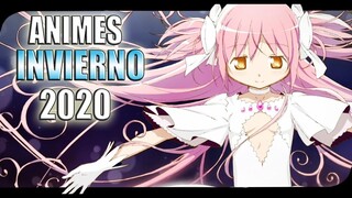 NUEVOS ESTRENOS ANIME INVIERNO 2020