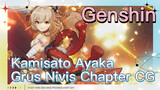 Kamisato Ayaka Grus Nivis Chapter CG