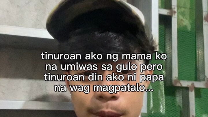 Tinoroan ako nang mama ko..
