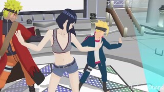 [MMD NARUTO] Follow The Leader 《Hinata x Naruto x Boruto》