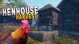 Henhouse Harvest Getting Eggs! - Medieval Dynasty Gameplay - Early Access