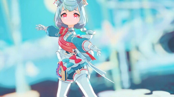 [Genshin Impact MMD] Dancing in the Moonlight (Honeymoon ｱﾝ･ドｩ･ﾄﾛﾜ*Sigwen)｡