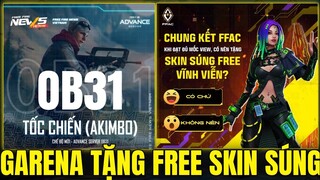 Free Fire - Garena Tặng Skin Súng Free Cực Khủng - OB31 Chế Độ Chợi Mới Cầm 2 Súng - Cup Đặt Bom