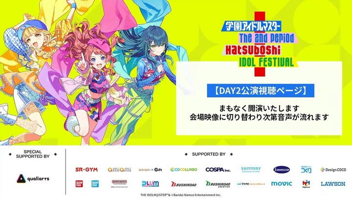 Gakuen Idolmaster The 2nd Period: Hatsuboshi IDOL FESTIVAL [Day 2]