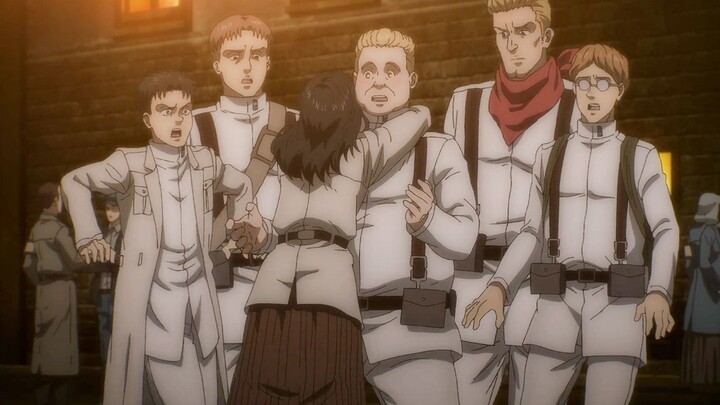 [Attack on Titan final season] Episode 5, Pique’s hug! This fat man probably has hundreds of million