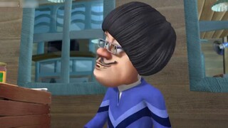 "Sudden change in painting style" #Pleasey Goat Calabash Baby click here for more surprises