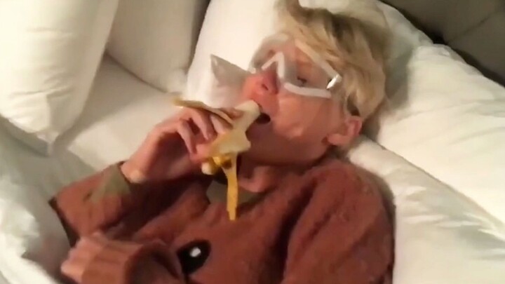 Taylor Swift was secretly filmed by her mother at home after her eye surgery, venting her anger on a