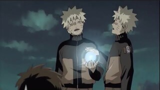 Naruto makes rasengan in his dream