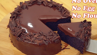 No Oven Chocolate Cake Only 3 Ingredients