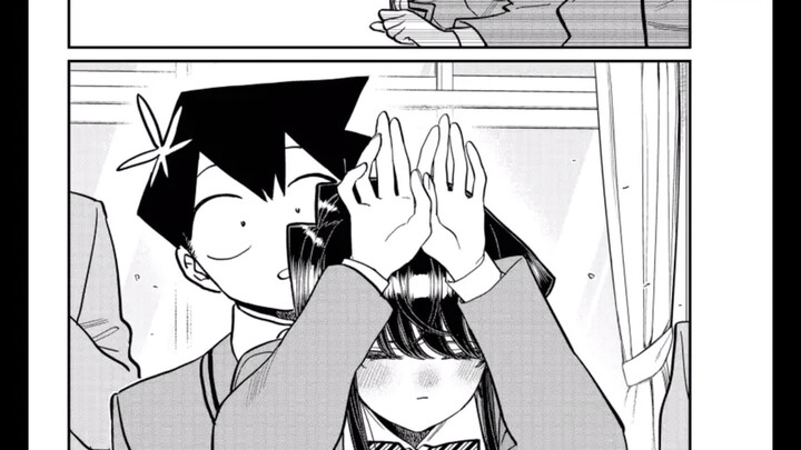 Komi-kun has a communication disorder comics: Dog food always comes unexpectedly