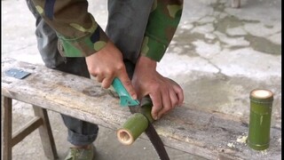 صنع معجون أسنان من ملح الخيزران