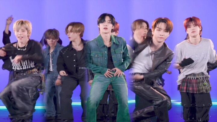 RIIZE男模团爆改小矮人版《Boom Boom Bass》舞蹈接力