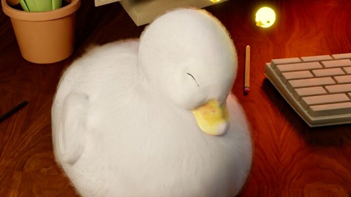 「Original Animation」Duck is tired, duck is tired, duck is a little sleepy