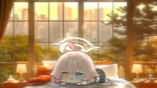 “周末怎么这么快结束了，我不要早起...😭”