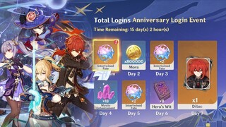 NEW LOGIN EVENT!! For 3rd ANNIVERSARY But This Time It's BETTER? - Genshin Impact