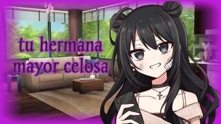 hermana mayor celosa 💢/asmr roleplay/ #anime #asmr  #no se que poner #xd