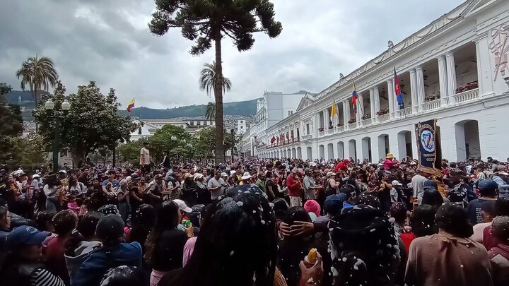 Carnival in Quito!