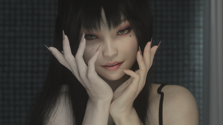 Manekin DAZ + animasi C4D_[Kawakami Tomie]