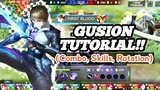 Paano Mag Gusion? Complete Guide, Combo & Rotations. 1,000 DIAMONDS GIVEAWAY!