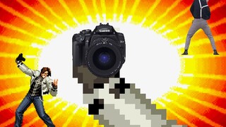 Kyo Kusanagi mengeluarkan Canon 400D