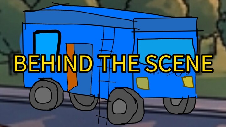 Behind The Scene GAMBAR BUS di bachelor ranger eps 1 part 15