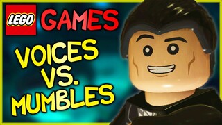 Voice Acting vs Mumbling in LEGO Games & The Skywalker Saga