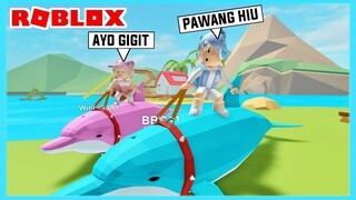 Aku Dan Adiku Menjadi Penakluk Hiu Raksasa Lautan Di Roblox Brookhaven ft @Shasyaalala