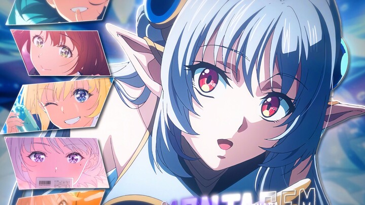 My Bilibili is trembling⚡️ There must be a legendary beautiful girl nearby! "October New Anime/MAD"