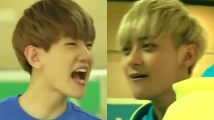 مشهد شجار بين بياو شيان وهوانغ تسي تاو عندما كانا طلاب مدرسة ابتدائية