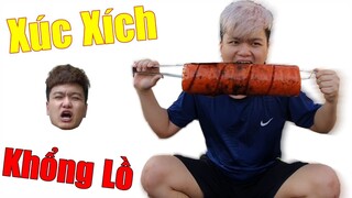 Phong Zhou Vlogs | Thử Làm Xúc Xích Khổng Lồ Nướng Siêu Cay