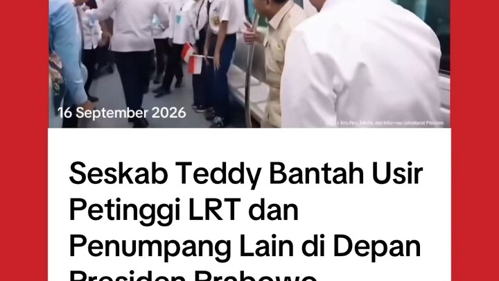 SESKAB TEDDY BANTAH USIR PETINGGI BUMN INI