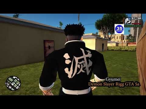 Demon Slayer (GYUMEI) - Rigg GTA San Andreas!