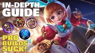 ANGELA BEST BUILD // Top Globals Items Mistake // Mobile Legends