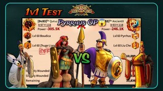 Pyrrhus 1v1 Test (vs Archer) - Rise of Kingdoms