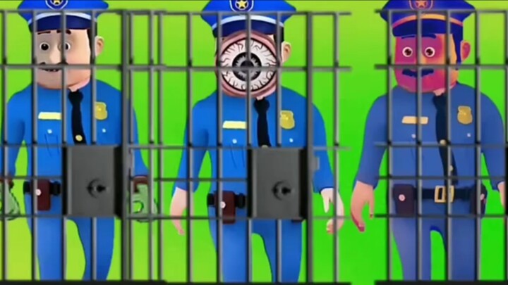 One of these three policemen is a monster.