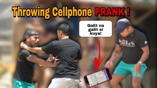 THROWING CELLPHONE PRANK !