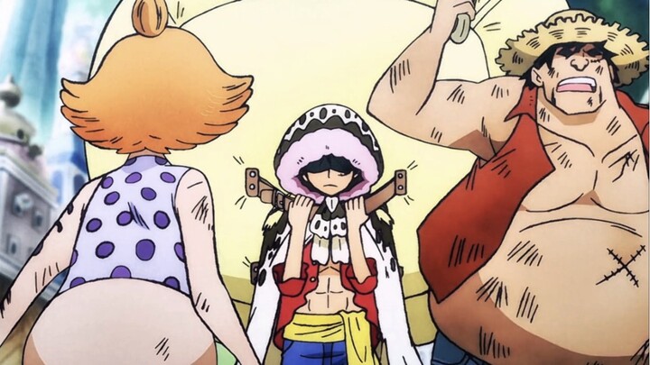 Moment luffy nyamar tak dikenali orang!🤔😀