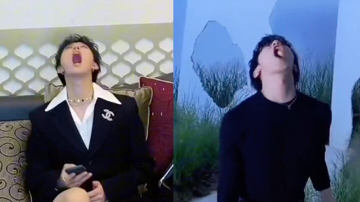 夹尼这坐姿，艺灿的下颚线，谁吃了谁一目了然对吧？#金宰汉 #申艺灿