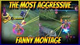 THE MOST AGGRESSIVE FANNY MONTAGE BY GIAN!! | Top Barangay Fanny | MLBB