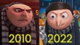 Evolution of Gru in Movies (2010-2022)